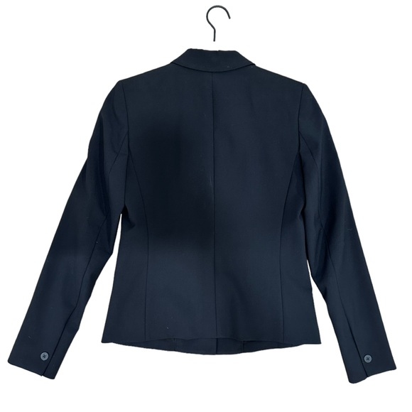 Ellie Tahari Black Single Button Blazer Size 2 - Picture 2 of 8